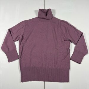 Banana Republic Dusty Mauve Turtleneck Sweater